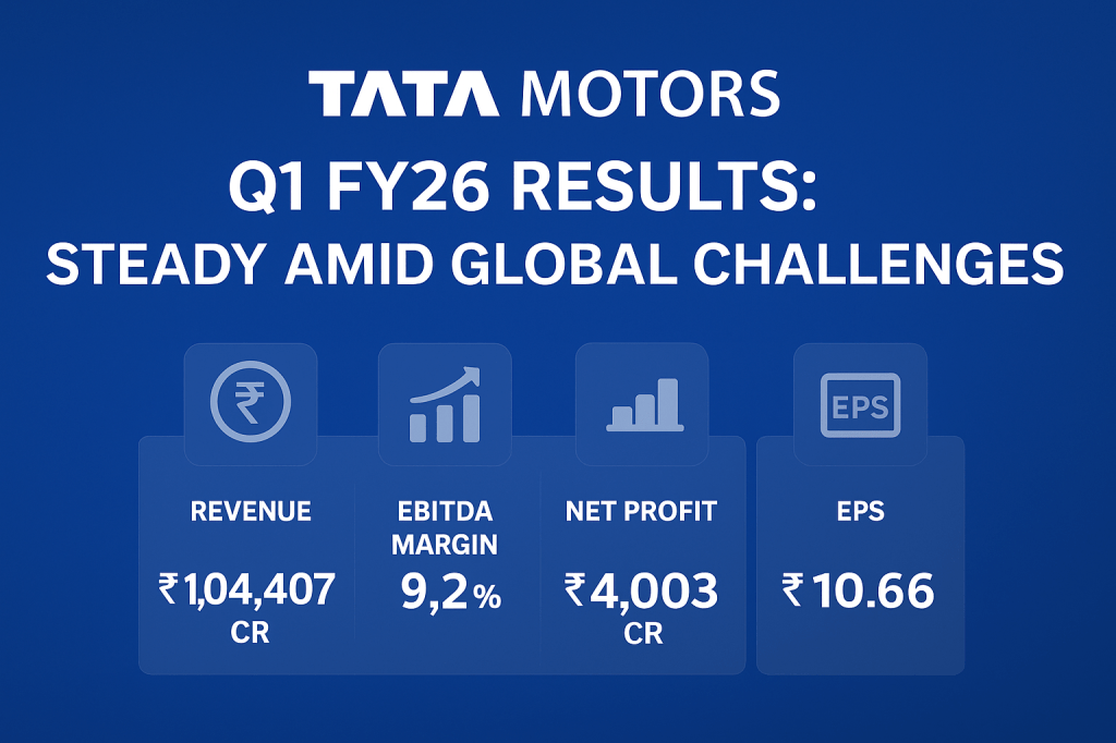 🚘 Tata Motors Q1 FY26 Results: Steady Amid Global&nbsp;Challenges